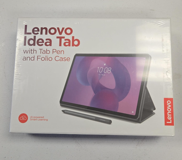 (Brand New Sealed)  Lenovo Idea Tab 11" Android Tablet | 128GB • 4GB RAM • Folio Case & Pen