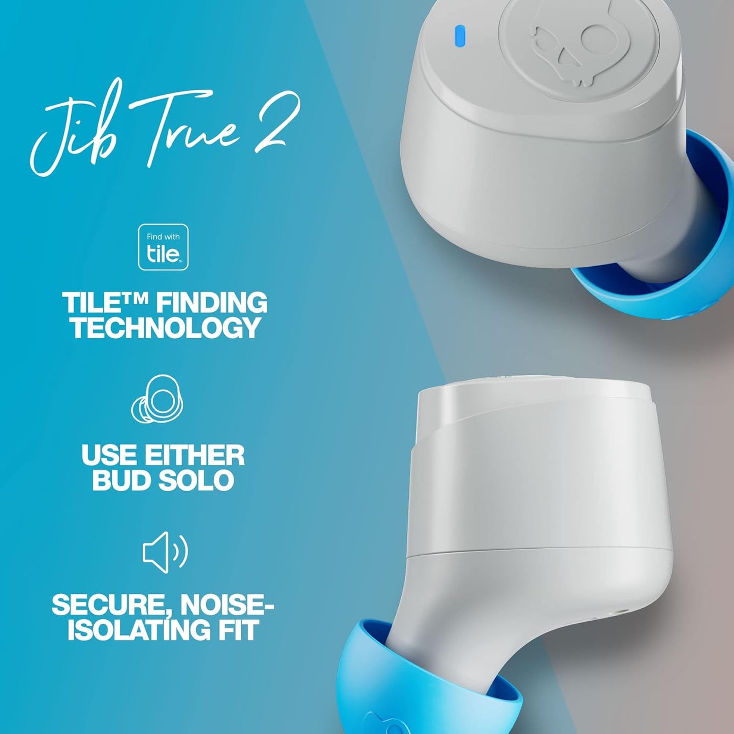(Brand New) Skullcandy Jib True 2 Wireless Earbuds, Bluetooth Headphones