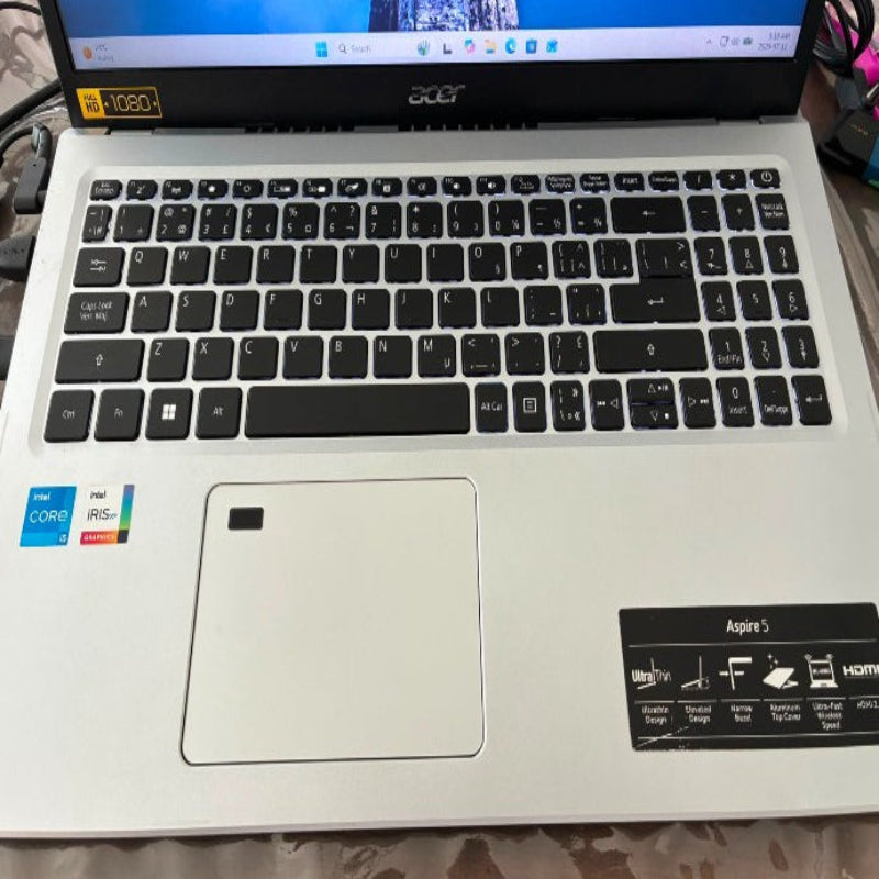 (Good)  Acer Aspire 5 Laptop | Intel Core i5-1135G7 • 8GB RAM • 512GB SSD • Iris Xe Graphics