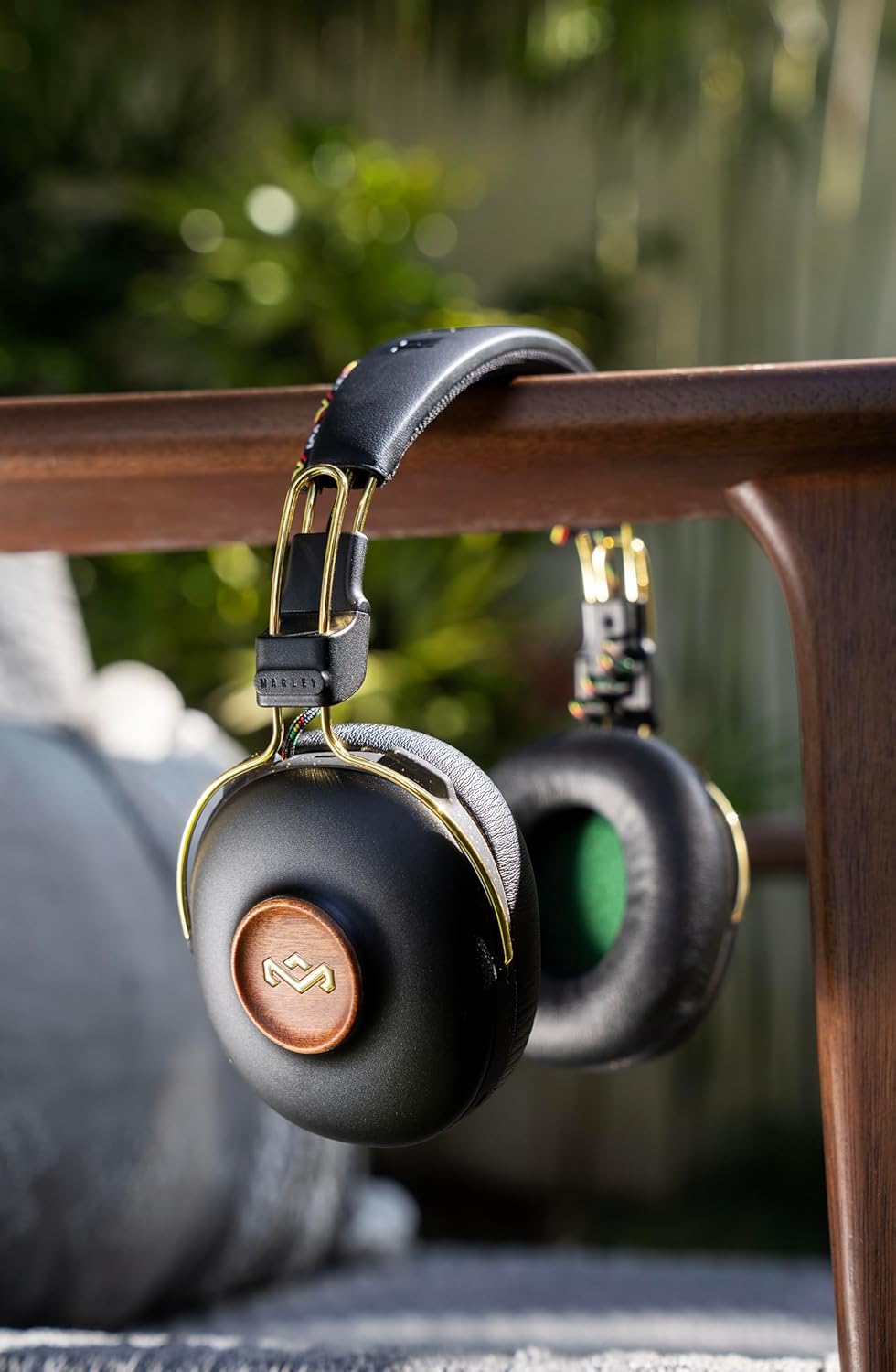 (Brand New) House of Marley Positive Vibration Frequency: Over-Ear Wireless Headphones with Microphone