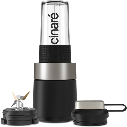 (Brand New) Cocinare Personal Blender for Smoothies, Portable Blender Shakes  (GoPower Elite Black)