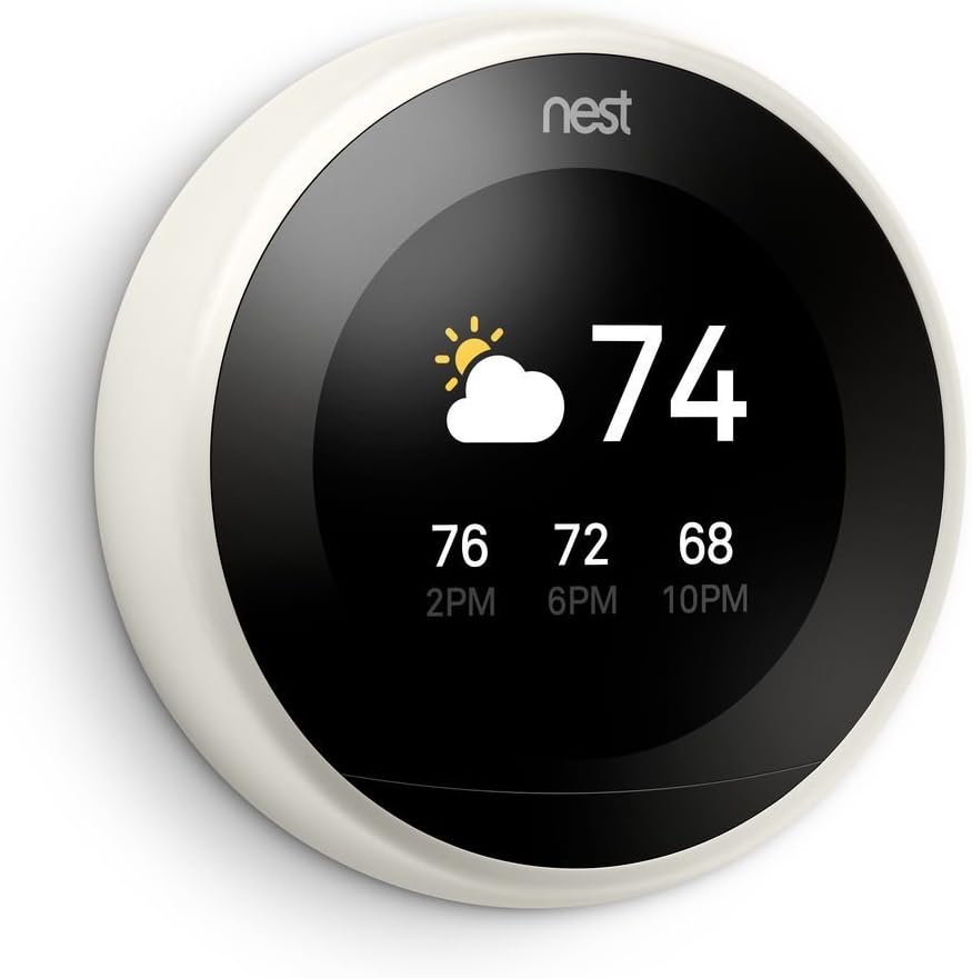 (Excellent) Nest (T3017US) Learning Thermostat 3rd Gen