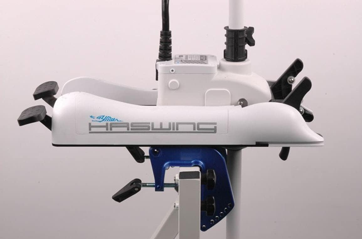 (Excellent) PARKHO HASWING Cayman B Trolling Motor — 12V • 55LB Thrust • 54" Shaft • Remote Control