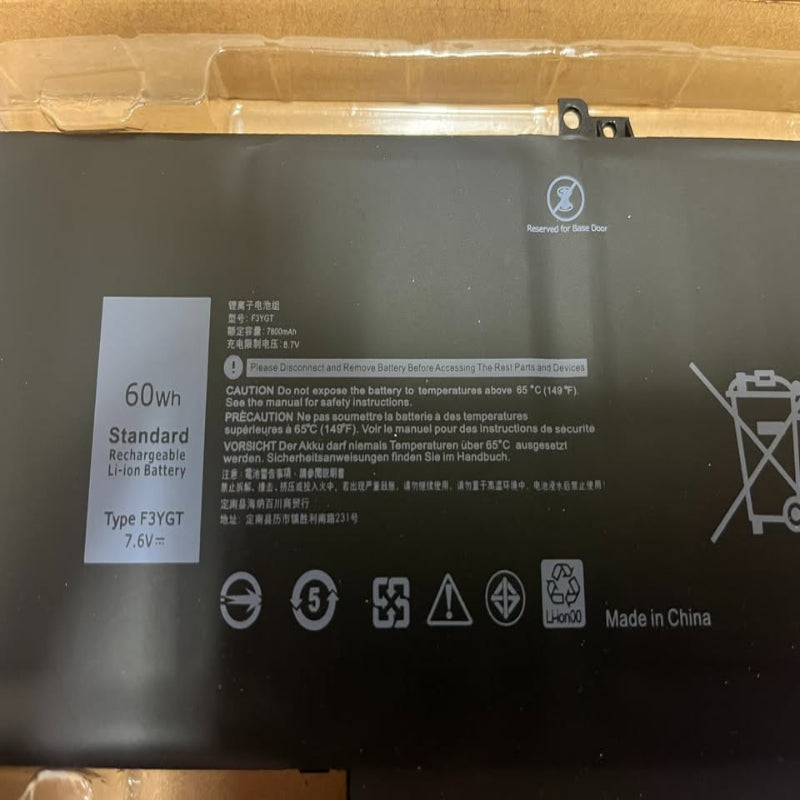 (Brand New) F3YGT for Dell Battery Latitude 7480 12 13 7000 7280 7290 E7280 E7290 E7380 E7390 7000 7380 etc
