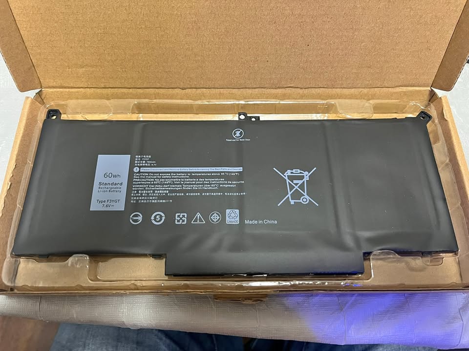 (Brand New) F3YGT for Dell Battery Latitude 7480 12 13 7000 7280 7290 E7280 E7290 E7380 E7390 7000 7380 etc