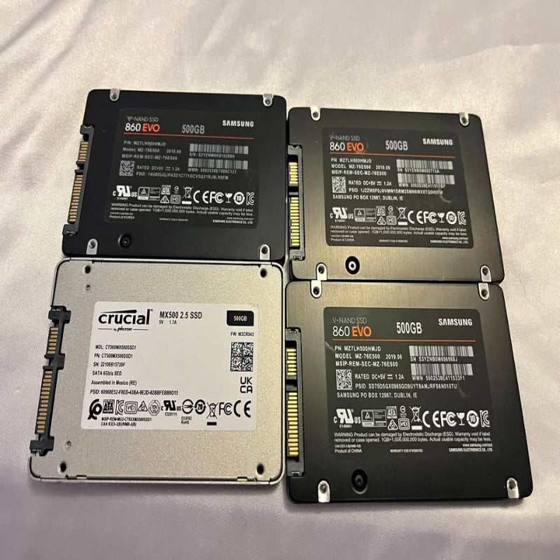 (Excellent) Samsung 860 EVO 500GB SATA III Internal Solid State Drive