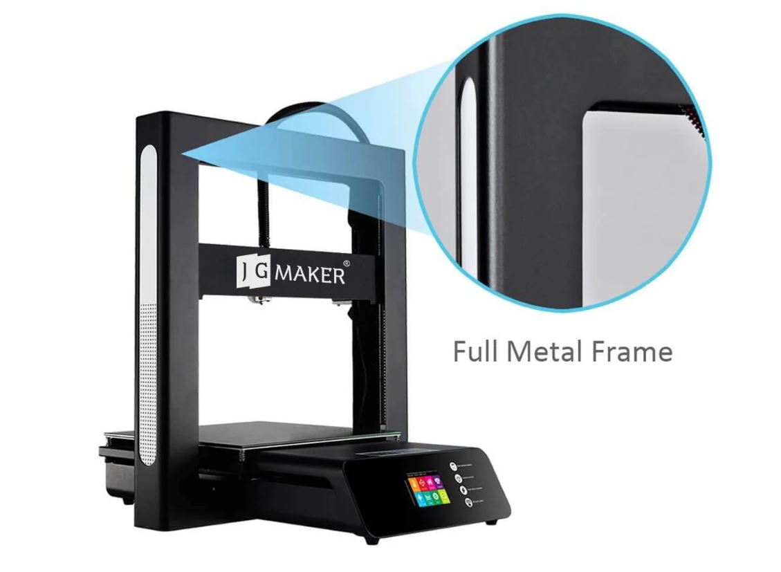 (New Open Box)  JGMAKER A5S 3D Printer – Large Build Volume! Fast & Reliable