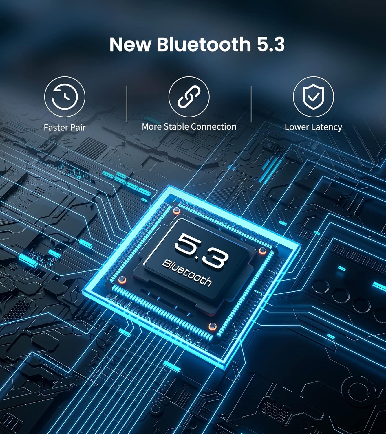 (New Open Box) Edifier W240TN Active Noise Cancellation Earbuds with Bluetooth V5.3 -