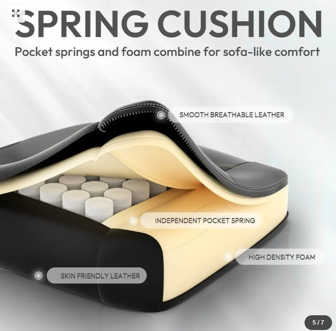 (New Open Box)  Dowinx Ergonomic Series 6650 Gaming Chair | Pocket Spring Cushion • Footrest