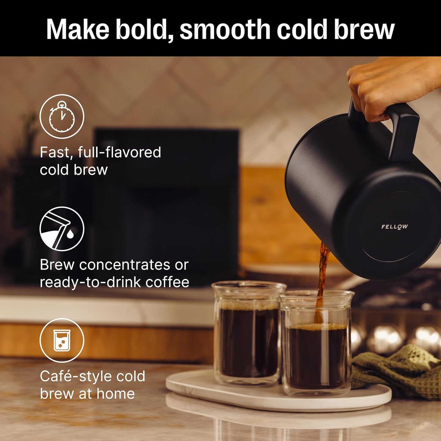 (Brand New) Fellow Aiden Precision Coffee Maker - 10-Cup Capacity, Built-In Brewing Guidance, Matte White