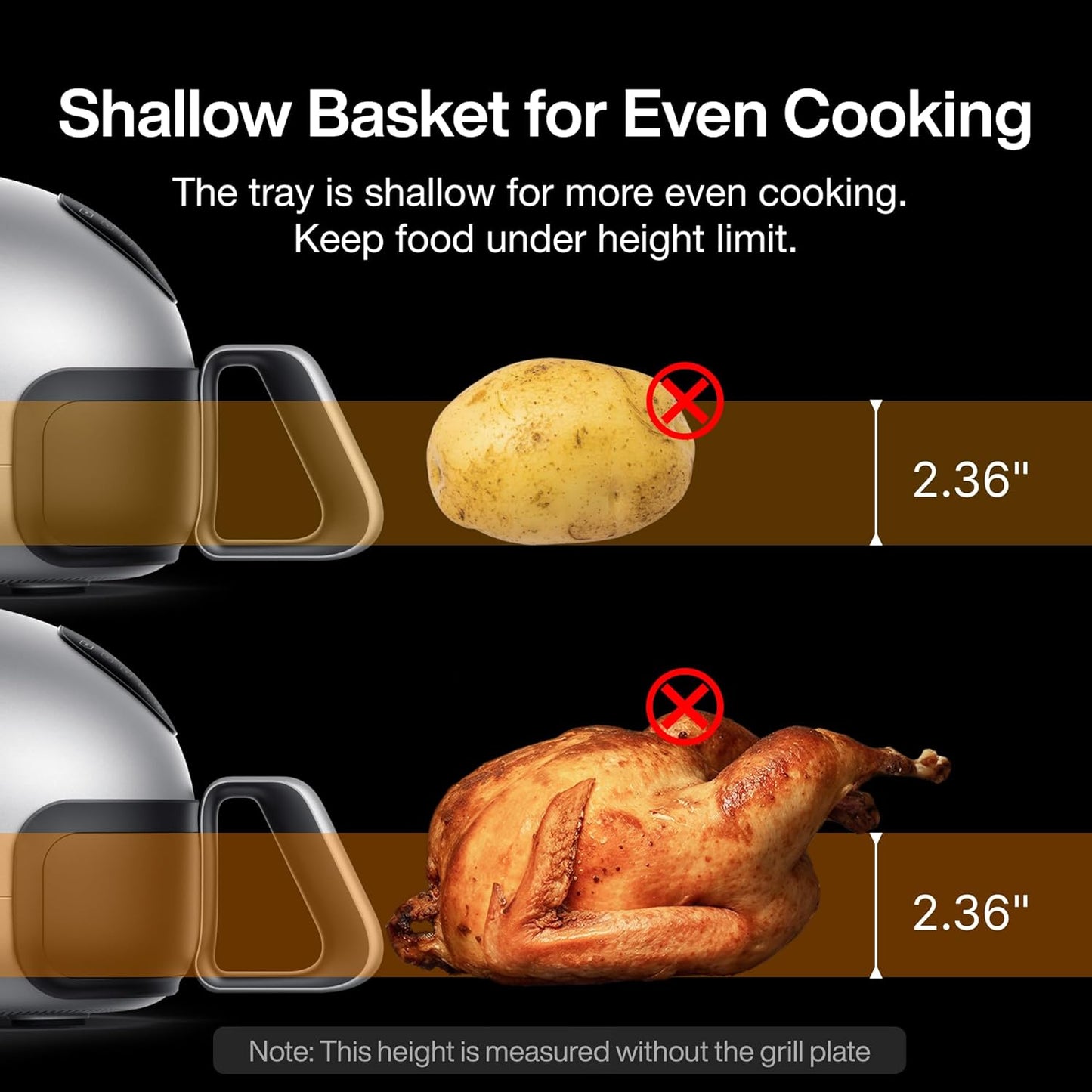 (New Open Box) Typhur Dome 2 Air Fryer, Extra Large with Superior Airflow, Self-cleaning Smart Digital Fryer