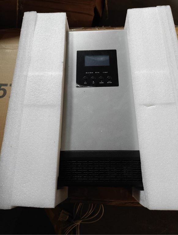 (New Open Box) 2400W Off-Grid Solar Inverter | 24V DC to 120V AC • Pure Sine • All-in-One Solar Controller