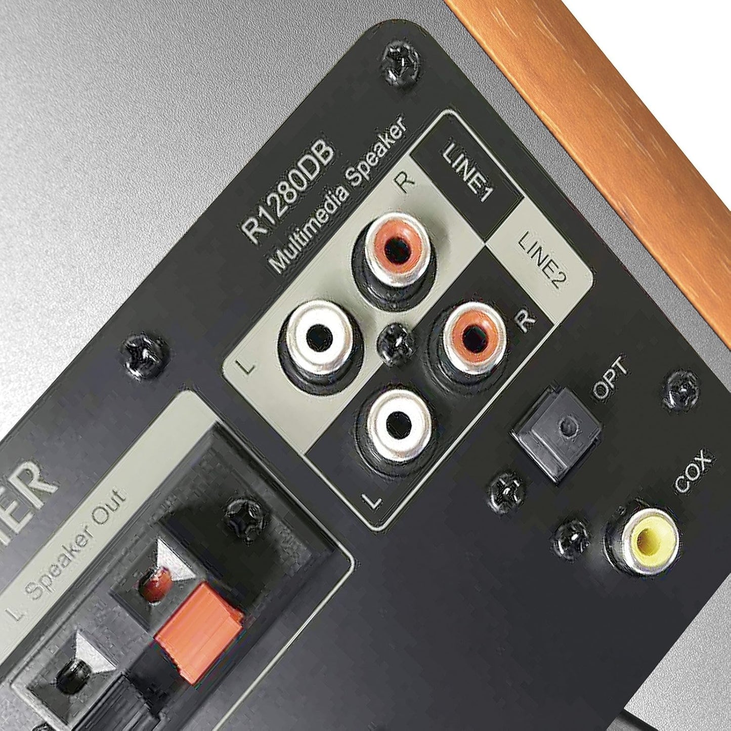 (Excellent) Edifier R1280DB Powered Bluetooth Bookshelf Speakers - Optical Input - Wireless Studio Monitors - 4 Inch Near Field Speaker - 42w RMS