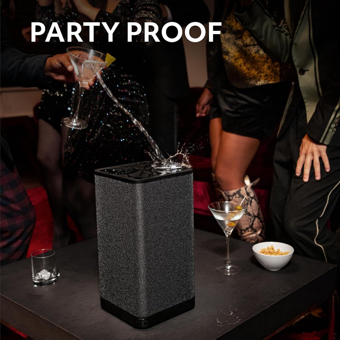 (New Open Box) Logitech Ultimate Ears HYPERBOOM Portable Wireless Speaker | Black