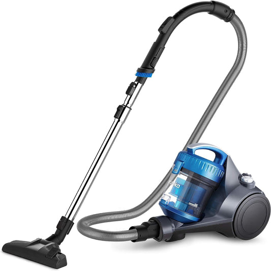 (Excellent) Eureka Whirlwind 2.5L Large Capacity Dust Cup, Bagless Canister Vacuum Cleaner, Blue