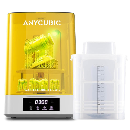 (New Open Box) ANYCUBIC Wash and Cure Station, Larger Volume 2 in 1 Wash and Cure 3.0 Plus for Photon Mono