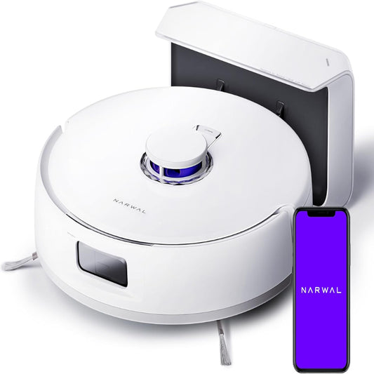 (Excellent) NARWAL Freo X Plus Robot Vacuum and Mop, Zero Tangles Brush, 7800Pa Suction