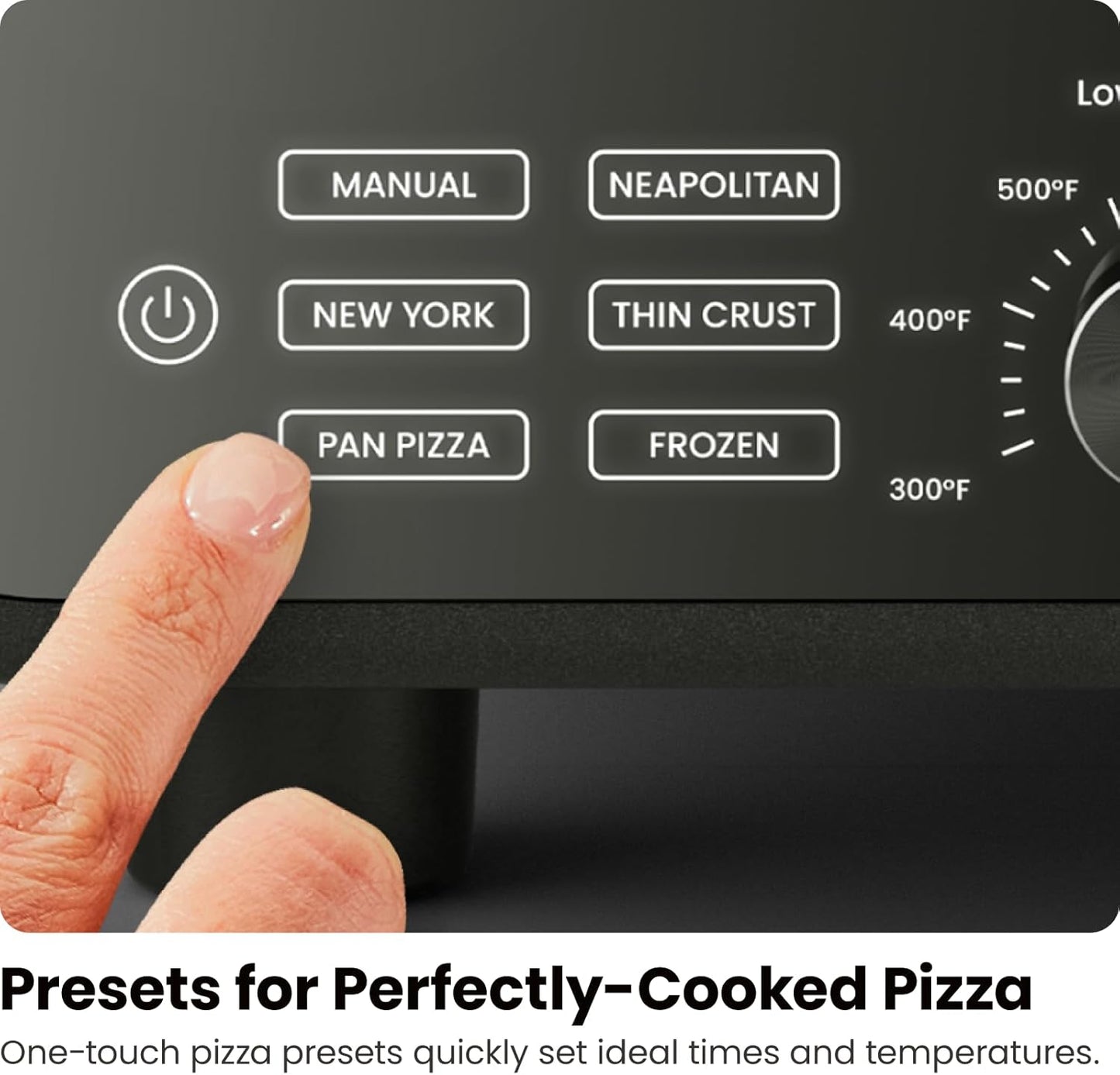 (Brand New) CHEFMAN Indoor Countertop Electric Pizza Oven, 5 Touchscreen Presets