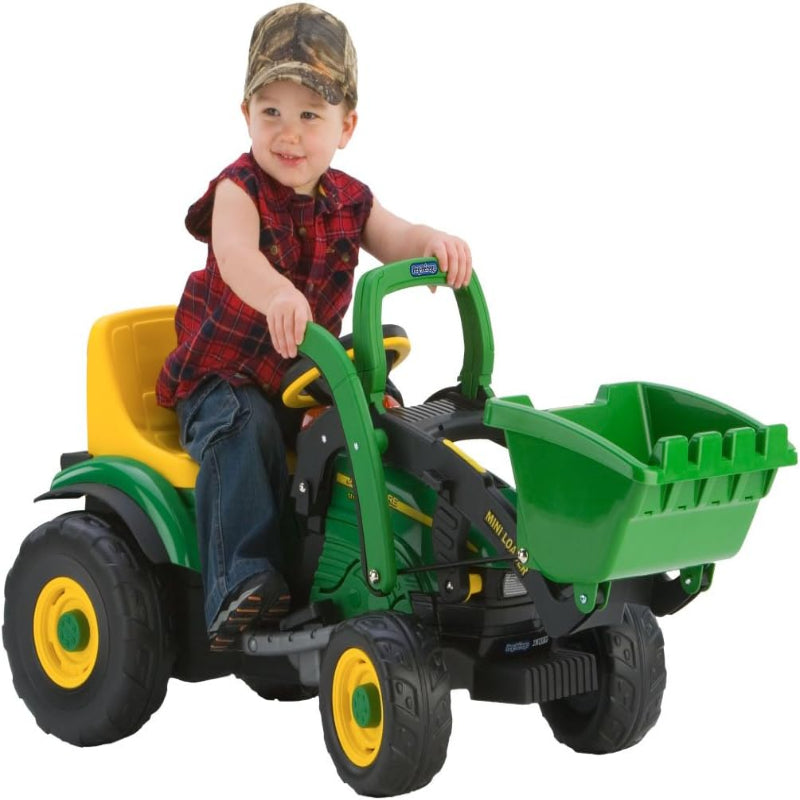 (New Open Box) Peg Perego -John Deere Mini Power Loader Ride-on Vehicle