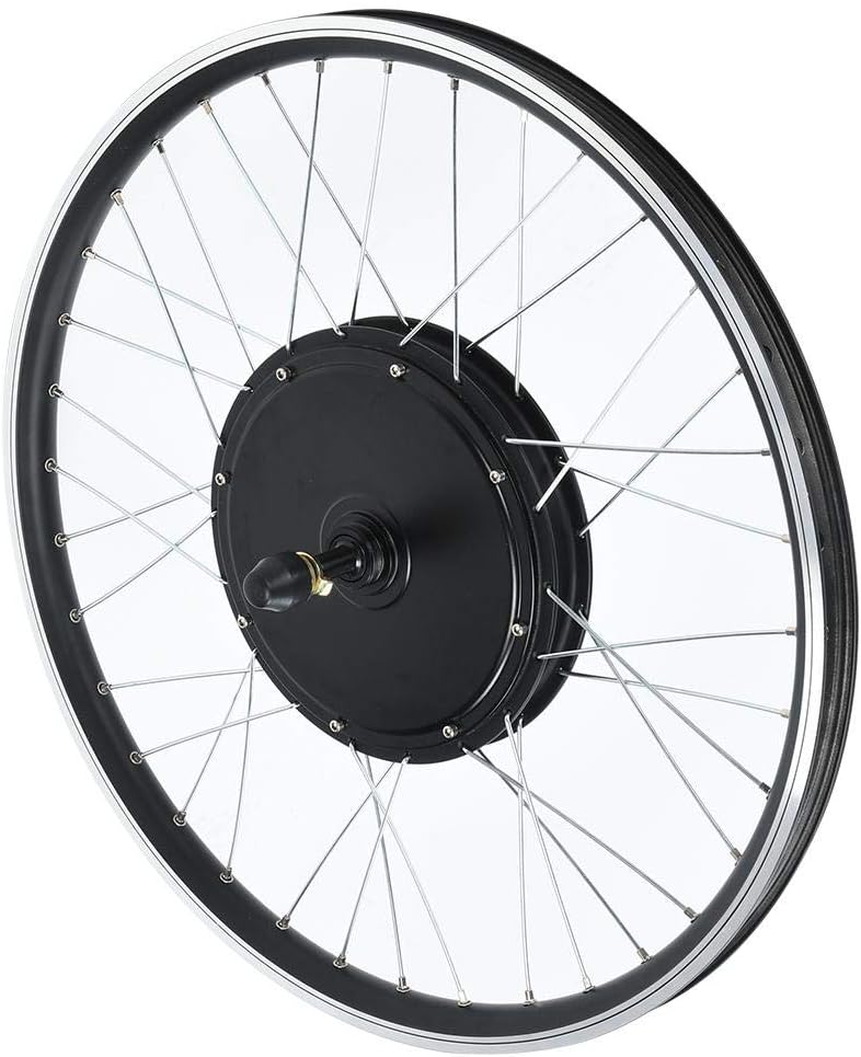 (New Open Box) Mountain Bike E-Bike Conversion Kit, 48V 1500W 26" Electric Bicycle Kit, Front/Rear Wheel