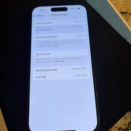 (NEW no box) iPhone 16 –  with warranty