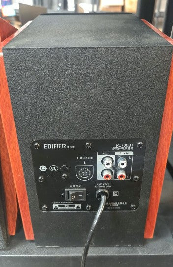 (Good) Edifier R1700BT Bluetooth Bookshelf Speakers | 2.0 Stereo • Powered • Studio Monitor