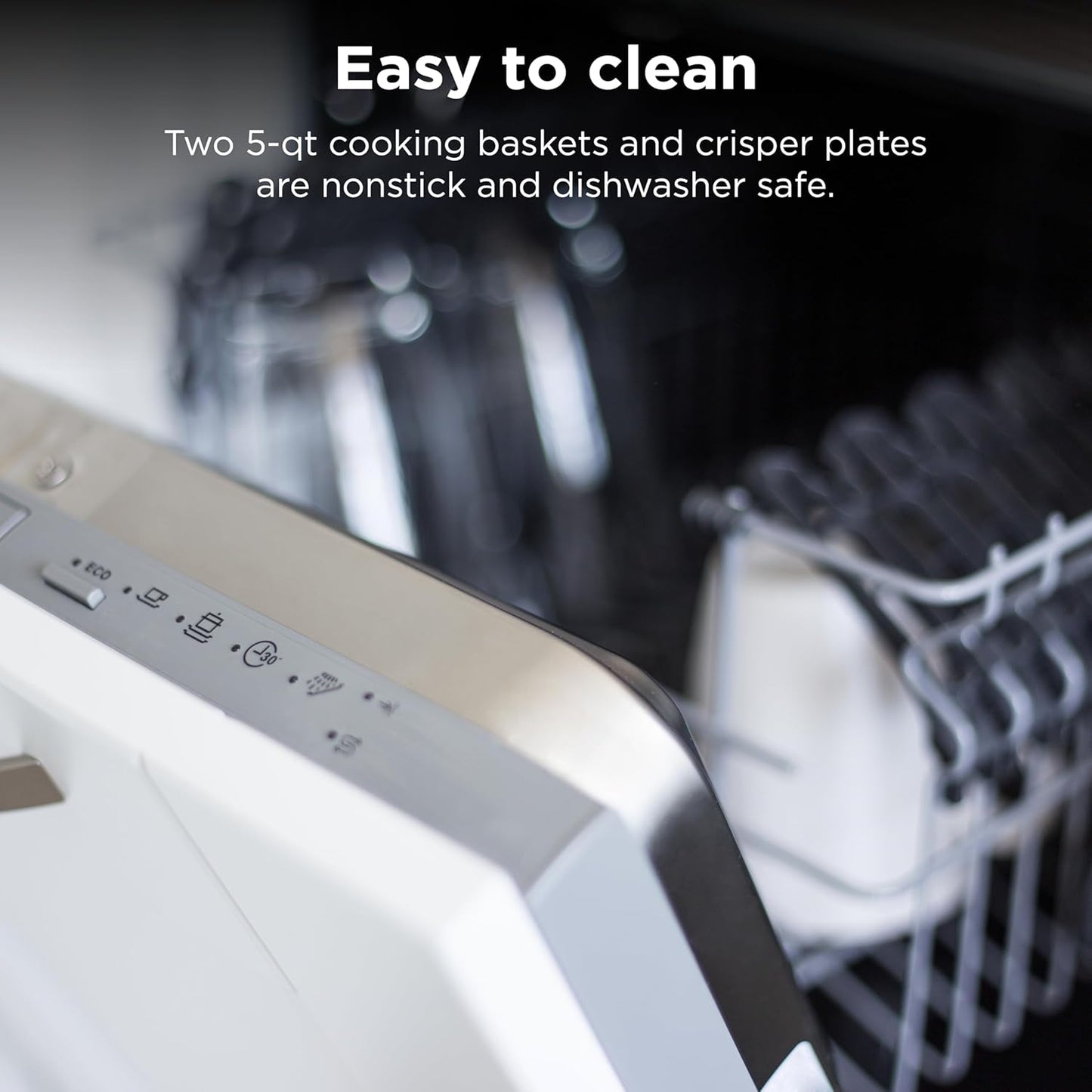 (Brand New) Ninja Foodi 10 QT 6-in-1 DualZone Smart XL Air Fryer, 2 Independent 5QT Baskets, Smart Cook Thermometer, Match Cook, Smart Finish, Air Fry, Roast, Bake, Dehydrate, Reheat