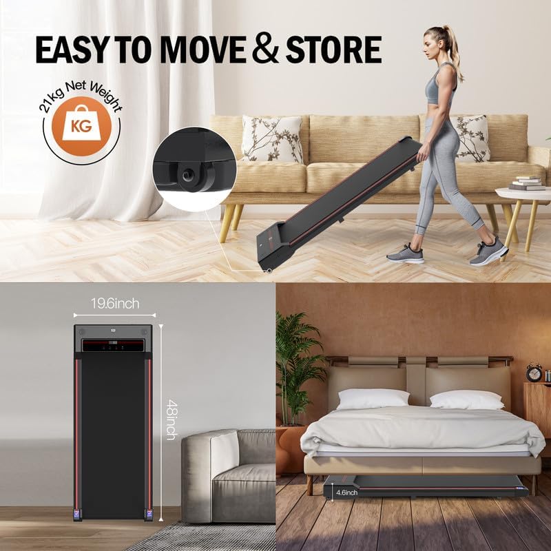 (New Open Box) Sperax Under Desk Treadmill | 2.5HP • Low Noise • Remote •