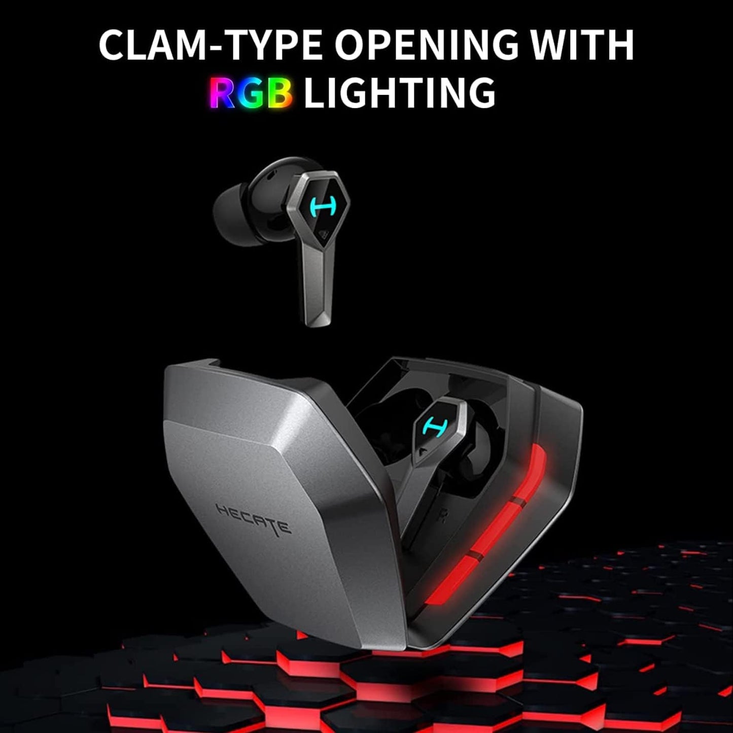 (Excellent) Hecate by Edifier GX04 ANC Wireless Gaming Earbuds, Bluetooth Earbuds with 60ms