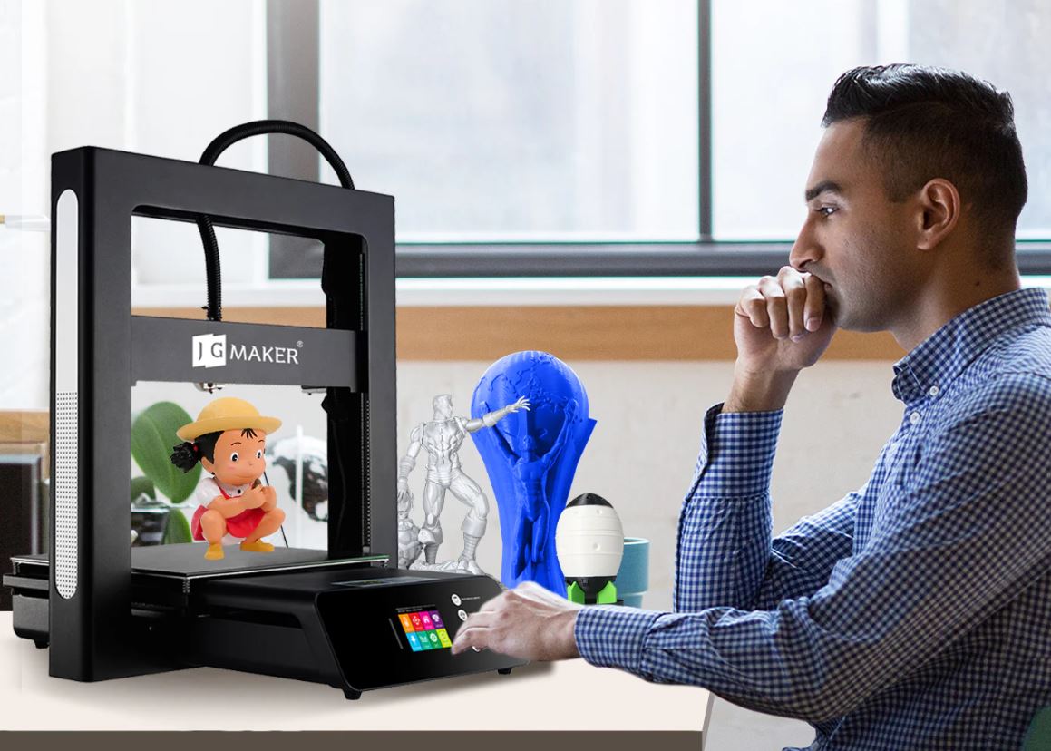 (New Open Box)  JGMAKER A5S 3D Printer – Large Build Volume! Fast & Reliable