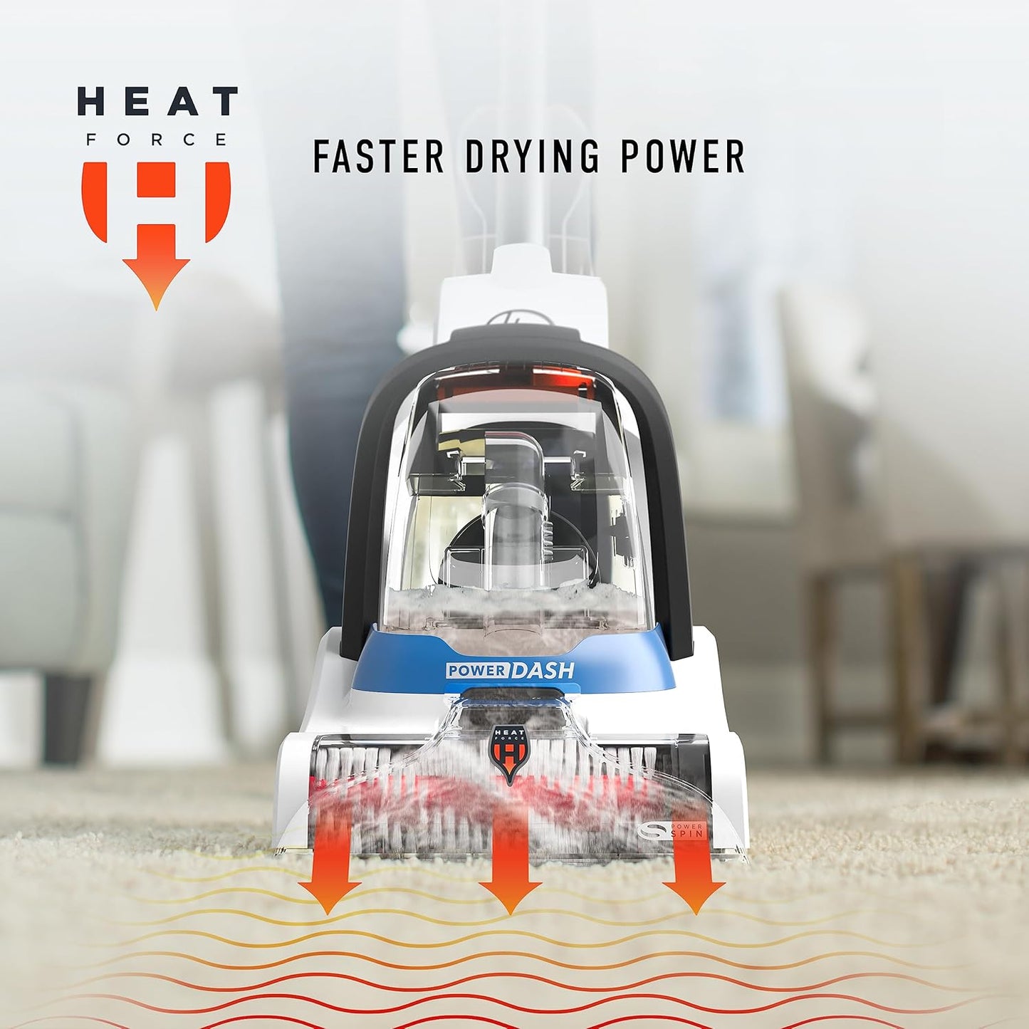 (Brand New Sealed)  Hoover PowerDash Pet Compact Carpet Cleaner Shampooer | Lightweight Deep Cleaner | FH50700