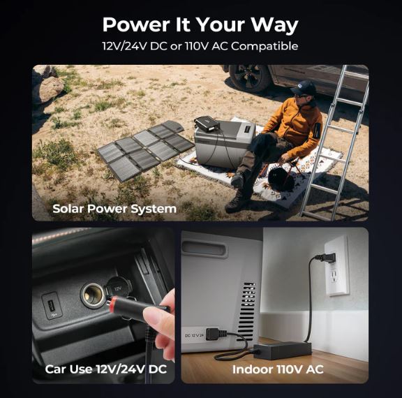 (Excellent) BougeRV 12V 30 Quart (28L) Portable Fridge – Model CR28