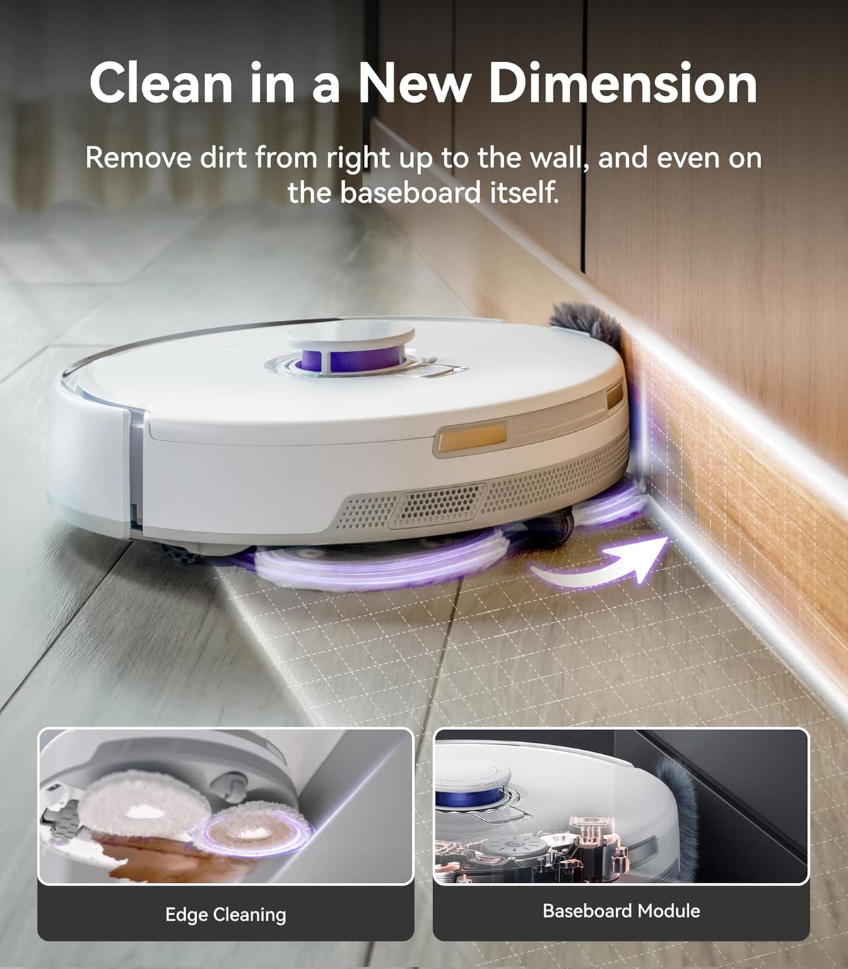 (New Open Box) NARWAL Freo Z Ultra Robot Vacuum and Mop Combo, Dual RGB Cameras and Chips, AI Avoidance, 12000Pa Suction, Real-Time Decisions, Adaptive Hot-Water Self Wash & Self Emptying, Pet Hair, Quiet