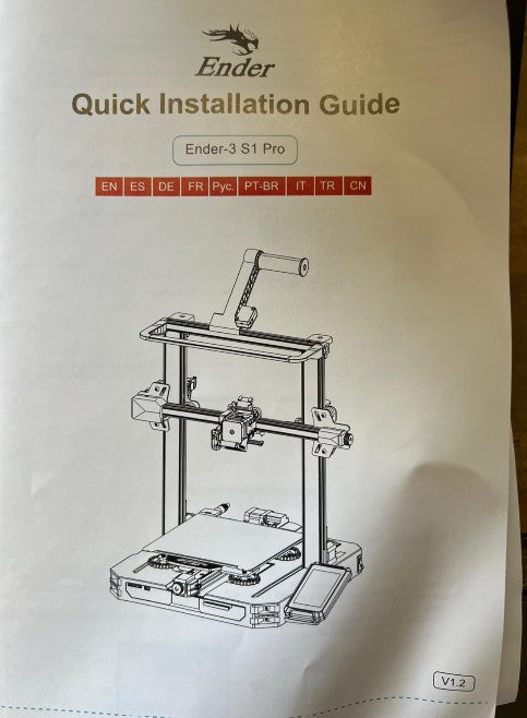 (New Open Box) Creality Ender-3 S1 Pro FDM 3D Printer