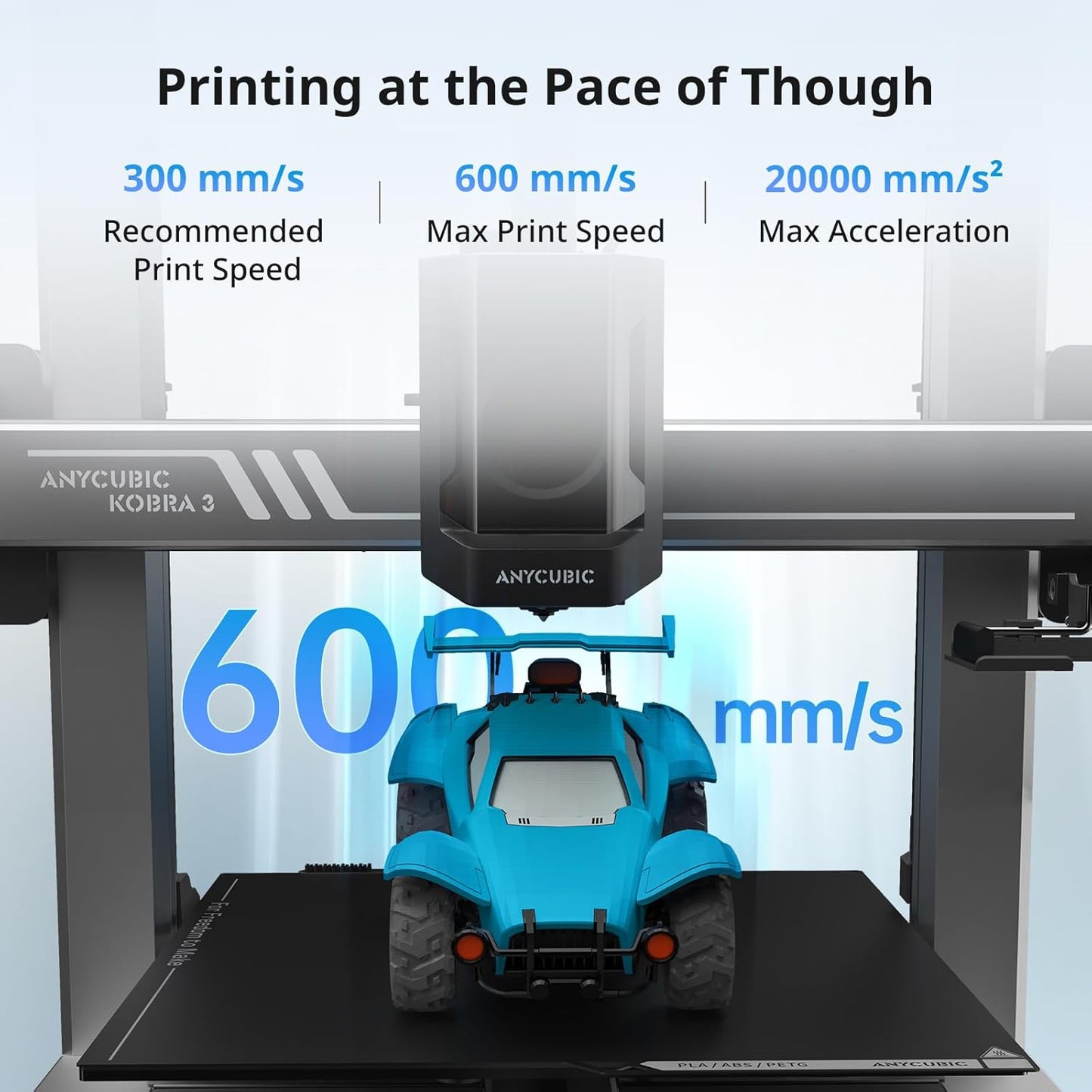ANYCUBIC 3D Printer Kobra 3 Combo, Smart Multicolor Printing with Filament Drying Function