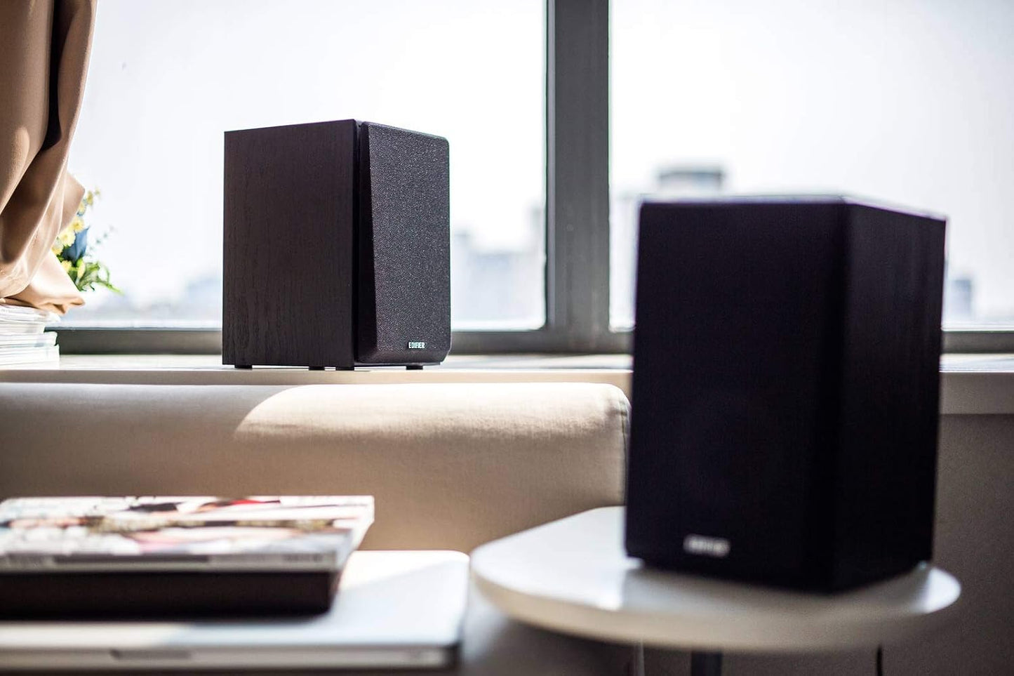 (Good) Edifier R980T 4" Active Bookshelf Speakers | 2.0 Stereo • Powered • Studio Monitor 🎶