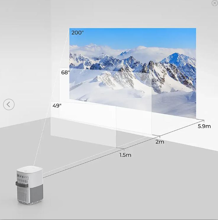 (Excellent) VANKYO Performance X3 1080P Portable Mini Projector