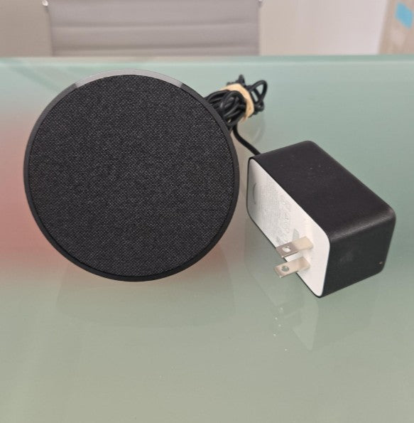 (Excellent) Amazon Echo Pop, Our smallest Alexa speaker, Fits in any room, Charcoal