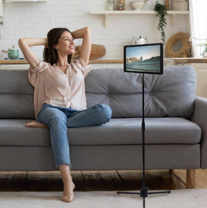 (Brand New) T-Zone Tablet Tripod Floor Stand | Adjustable • Stable • Hands-Free Viewing
