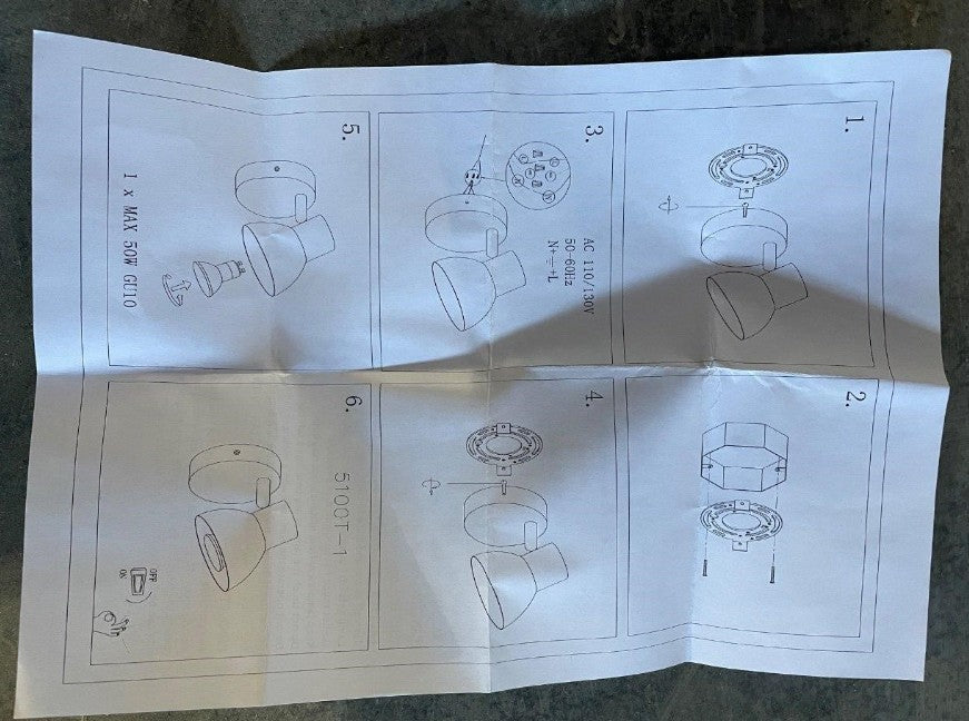 (New Open Box)  Alabaster Wall Light (Single) | 4.7” x 4.7” x 5” | Modern Wall Sconce