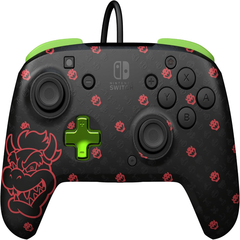 (Brand New) PDP REMATCH Wired Controller Bowser Nintendo Switch