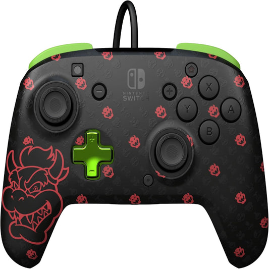 (Brand New) PDP REMATCH Wired Controller Bowser Nintendo Switch