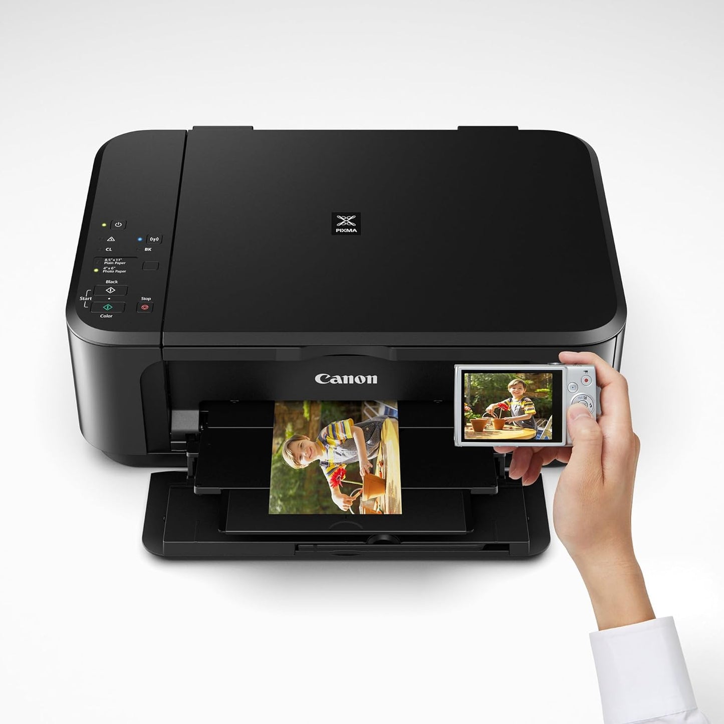 (Good) Canon Pixma MG3620 Wireless All-in-One Color Inkjet Printer, Black