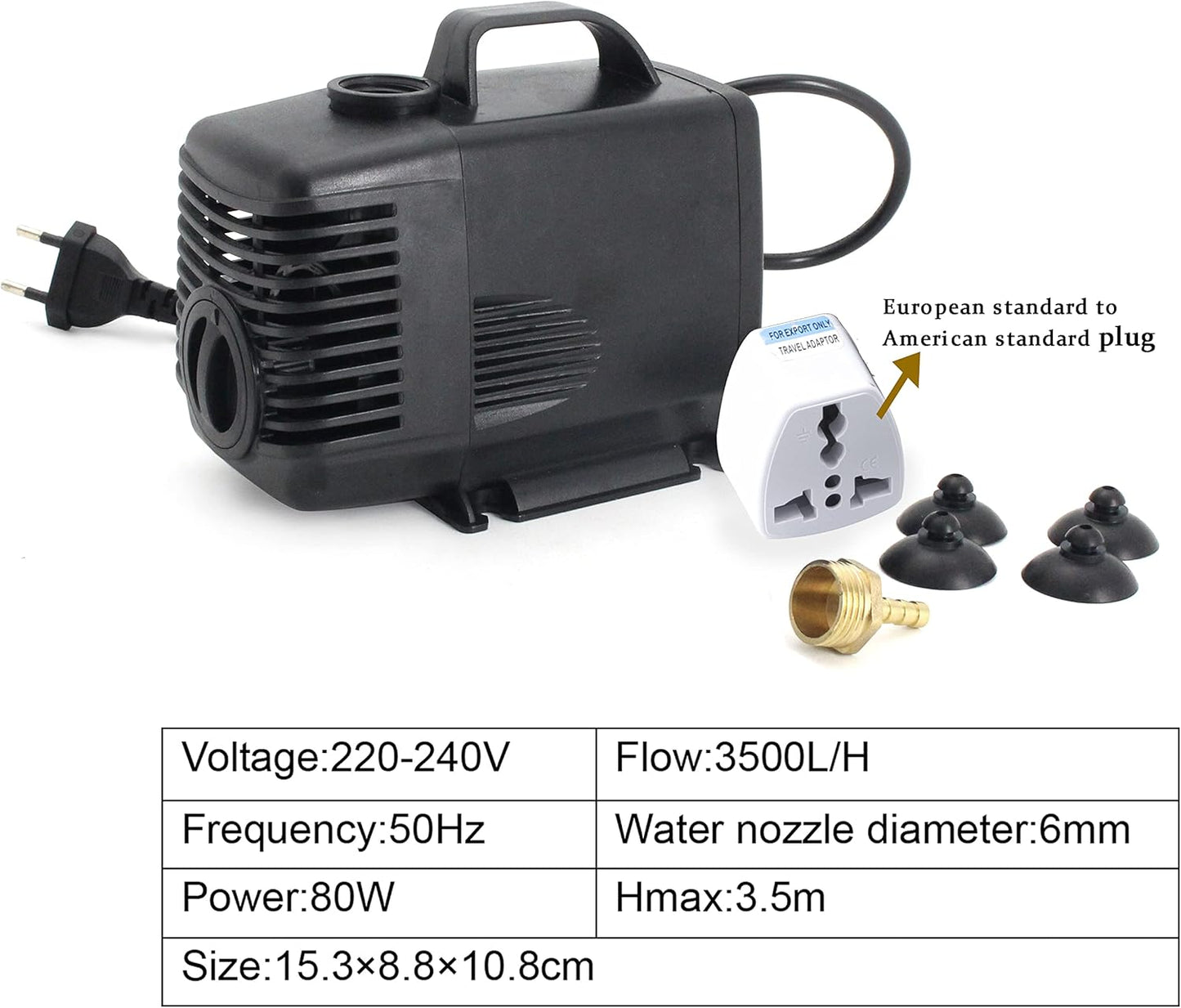 (New Open Box) RATTMMOTOR CNC Spindle Motor Kit 220V 2.2KW Water Cooled Spindle Motor ER20 24000RPM