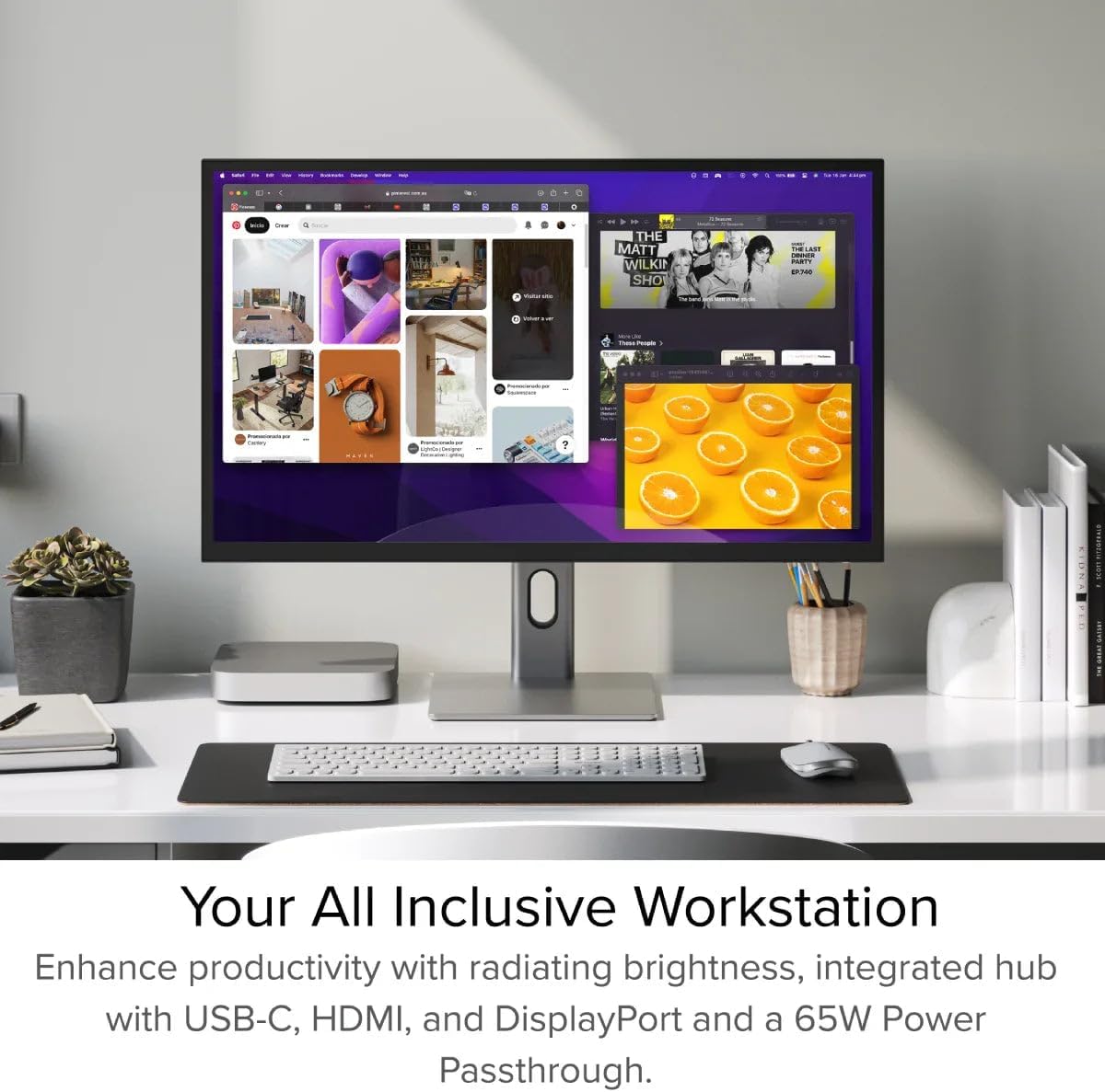 (Brand New) ALogic Clarity Max 32" UHD 4K Monitor with 65W Power Delivery