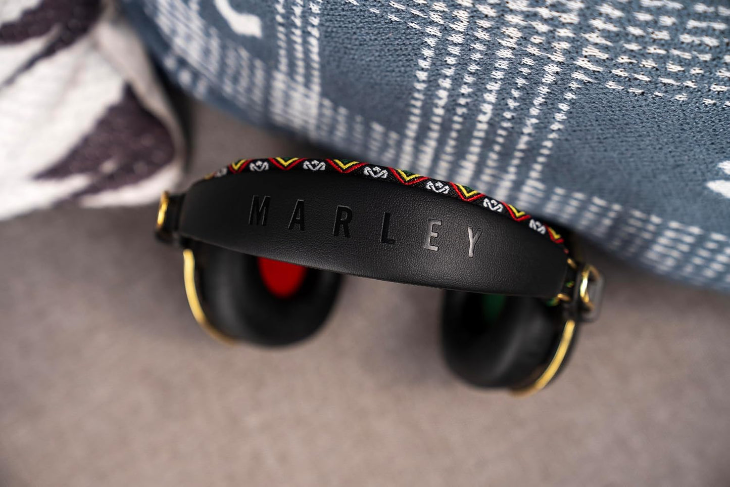 (Brand New) House of Marley Positive Vibration Frequency: Over-Ear Wireless Headphones with Microphone