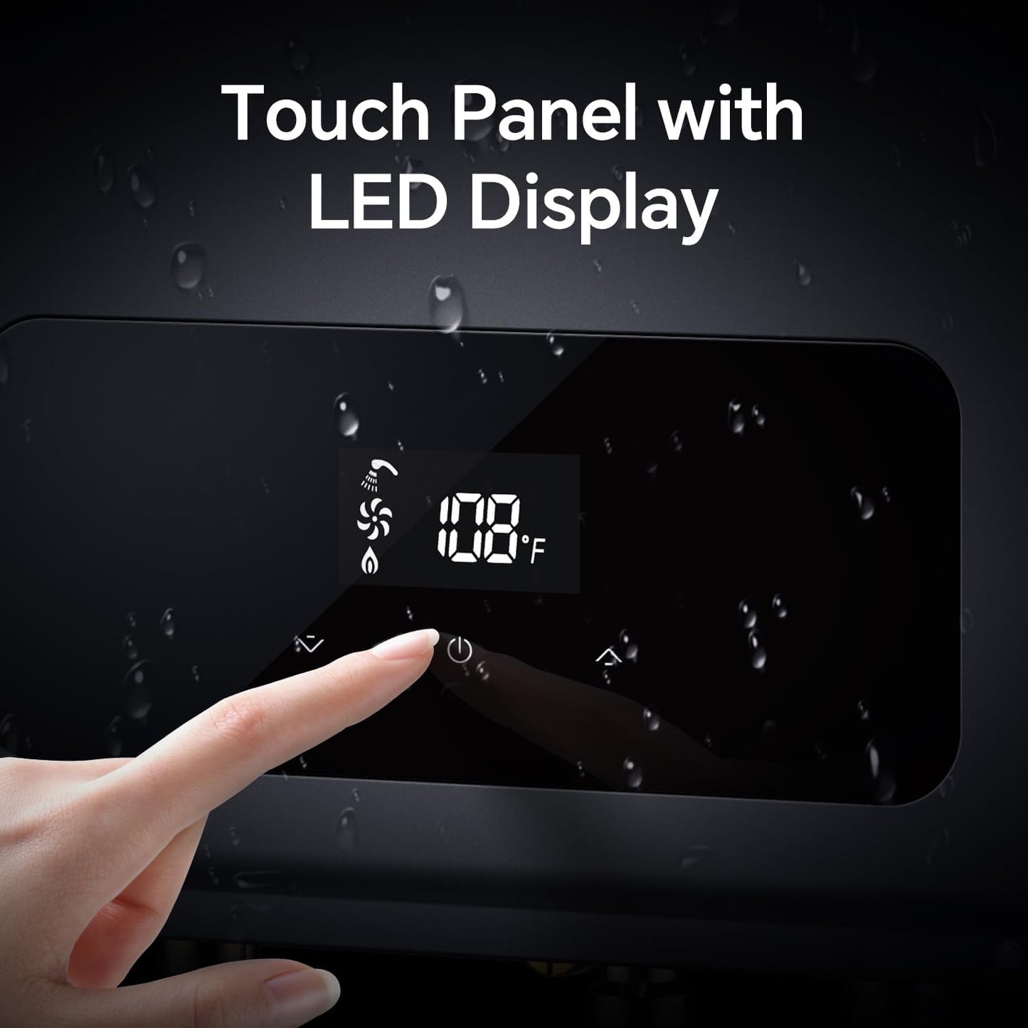 (New Open Box) Ranein Propane Gas Tankless Water Heater, Indoor Max 5.3 GPM, 130,000 BTU Instant Hot Water Heater