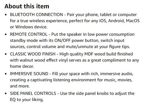 (New Open Box) Edifier R1700BT Bluetooth Bookshelf Speakers - Active Near-Field Studio Monitors - 66w RMS