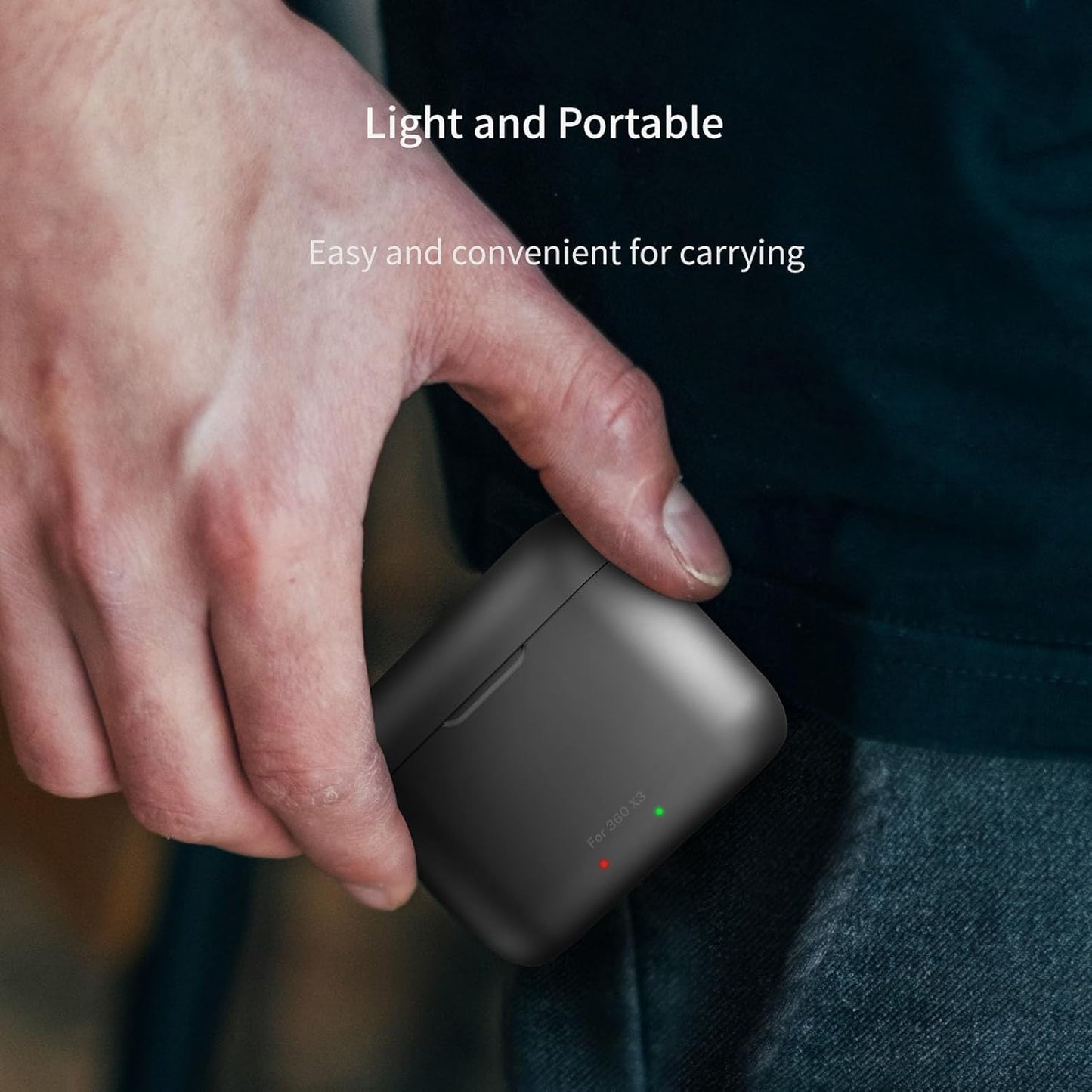 (Excellent) 2 Packs 360 X3 Batteries with Charger Hub for Insta 360 ONE X3 Battery 1800mAh