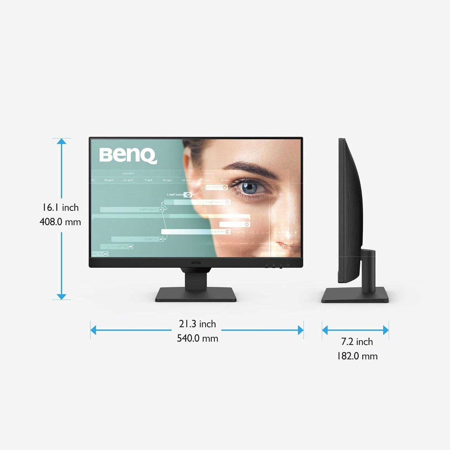 (New Open Box) BenQ GW2790 27" Monitor – 1080p | IPS | 100Hz | Eye-Care | Low Blue Light | HDMI x2